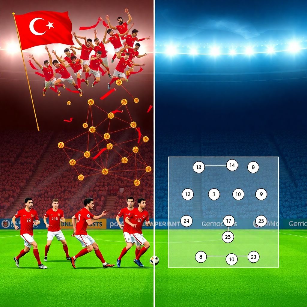 Tactical evolution of the turkish national team from fatih terim to today