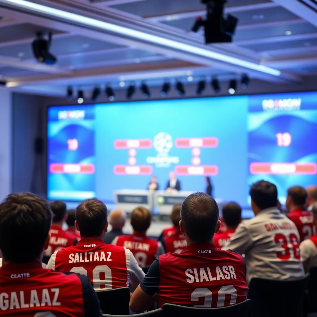 Draw day in europe: galatasaray and samsunspor learn round of 16 rivals