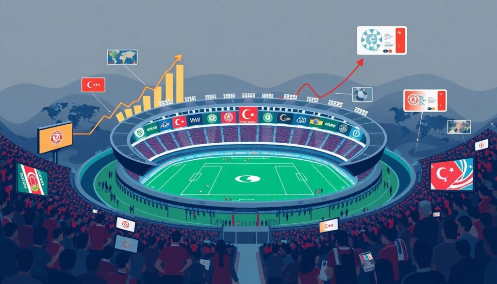 Legendary Moments of the Turkish National Team on the World Stage - иллюстрация