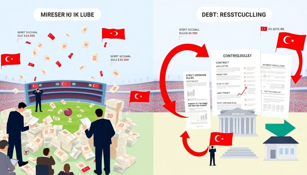 The Financial Reality of Turkish Clubs: Debt, Fair Play, and Sustainable Growth - иллюстрация