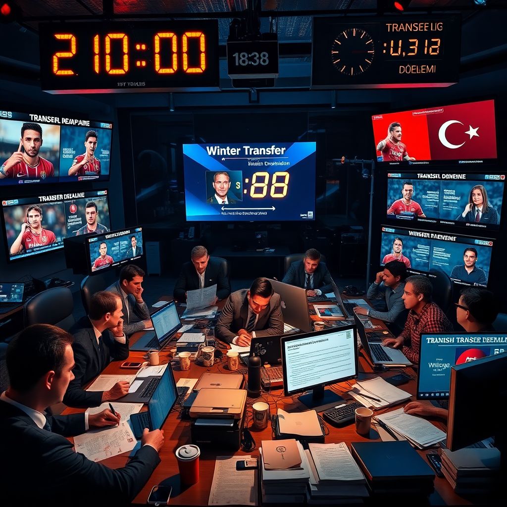 Turkish football winter transfer window deadline as süper lig clubs finalize squads