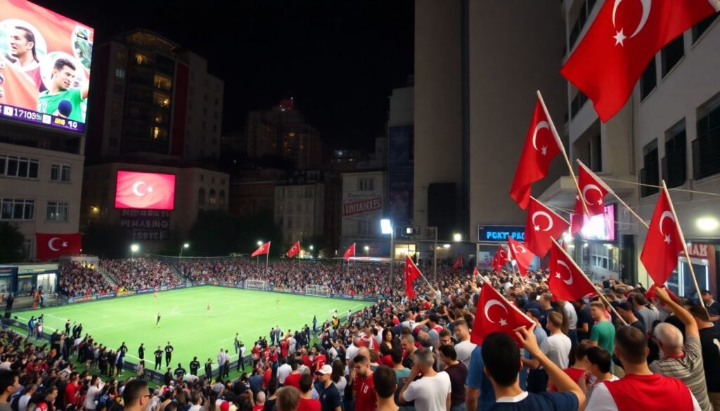 How International Tournaments (World Cup, EUROs) Influence Football Culture in Türkiye - иллюстрация