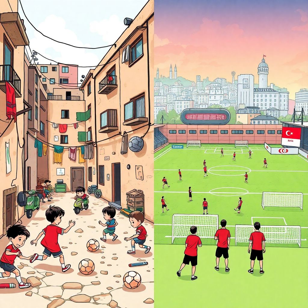 From street football to pro academy in turkey: real pathways for kids