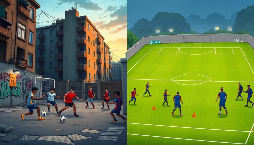 From Street Football to Stardom: Inspiring Stories of Turkish Wonderkids - иллюстрация