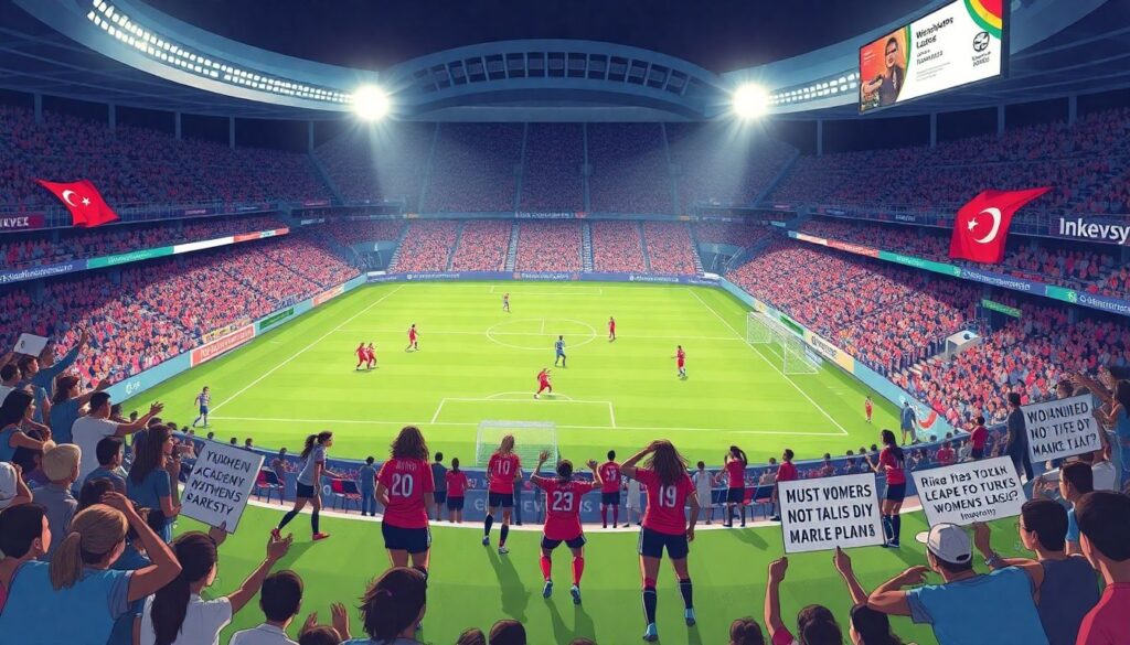 Women’s Football in Turkey: Current State, Challenges, and Growth Potential - иллюстрация