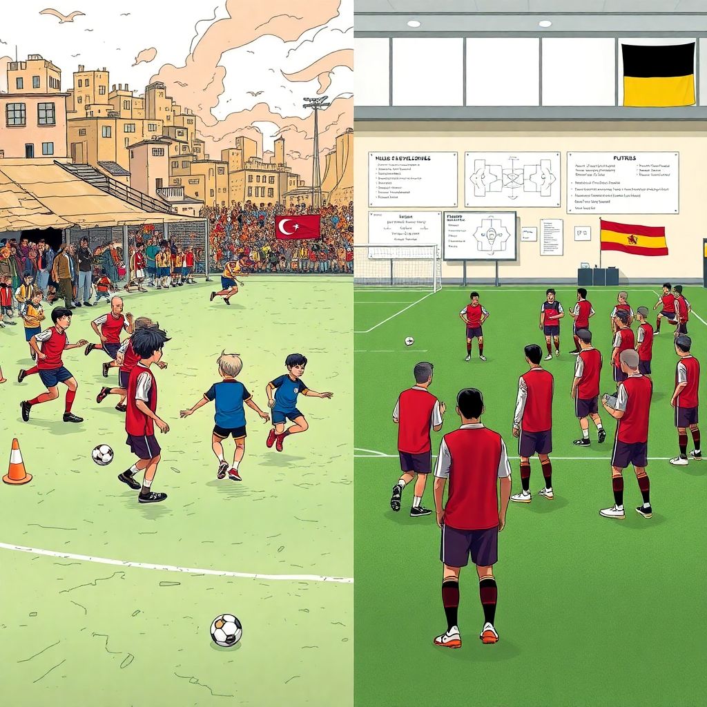Comparing youth development in turkey vs europe’s elite football nations