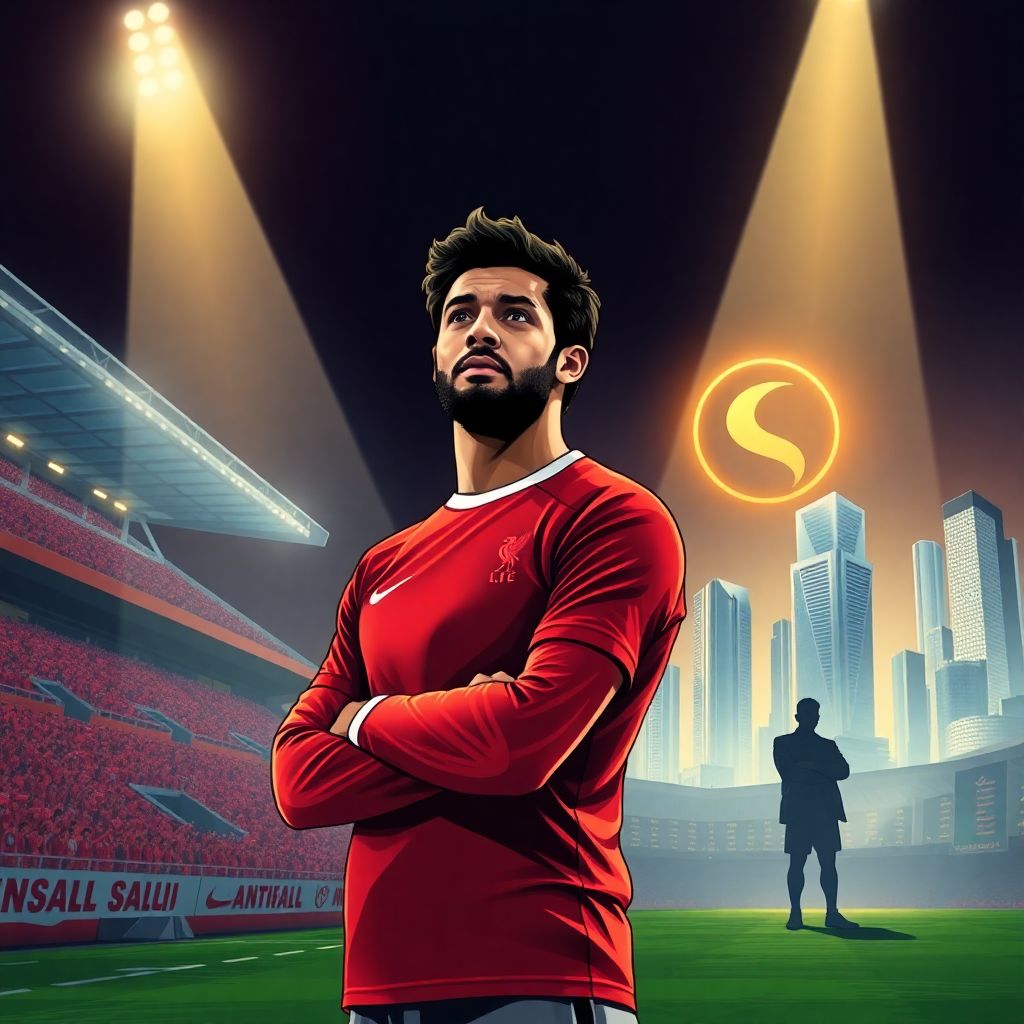 Mohamed salah future at liverpool in doubt as saudi transfer interest grows