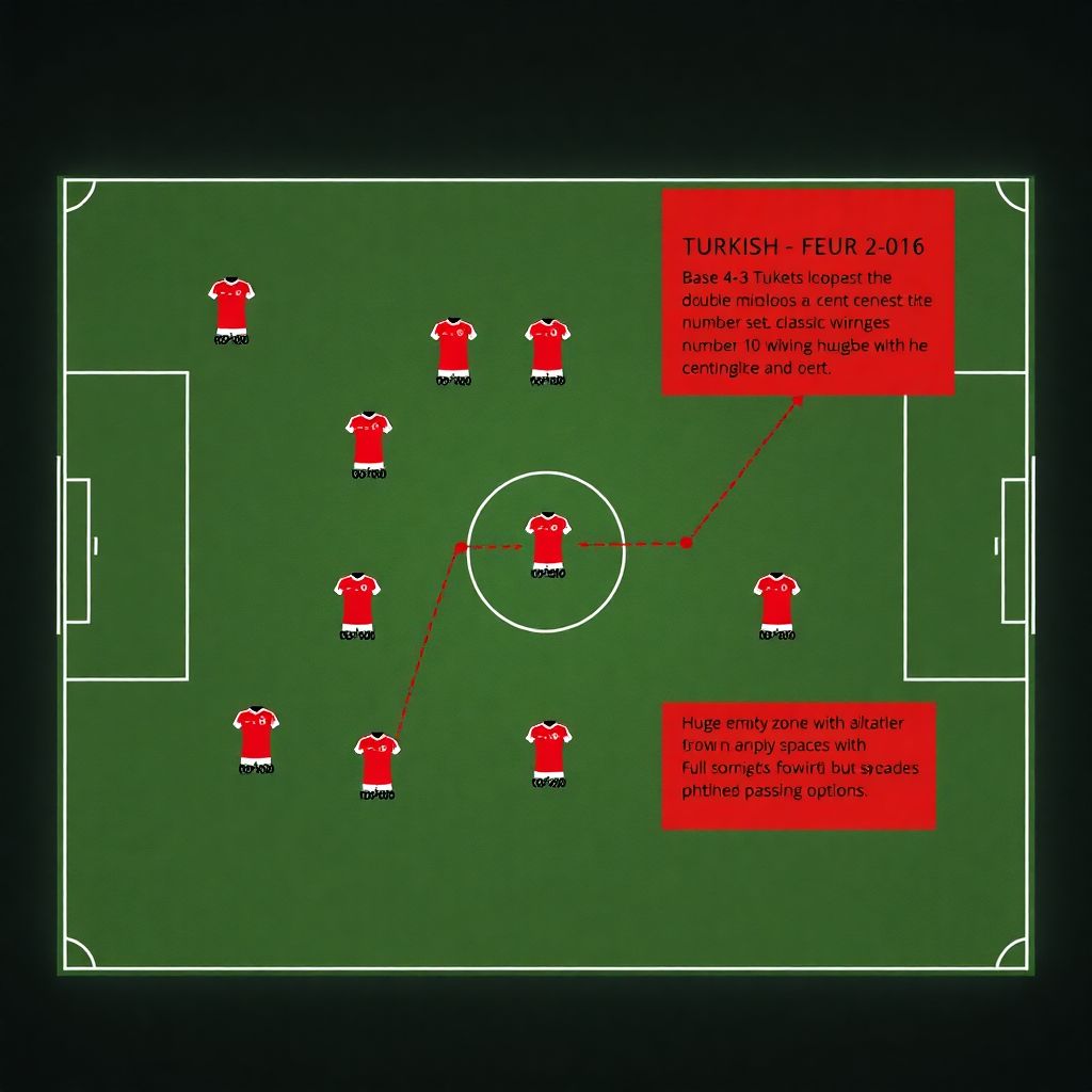 Tactical evolution of the turkish national team in the last three tournaments