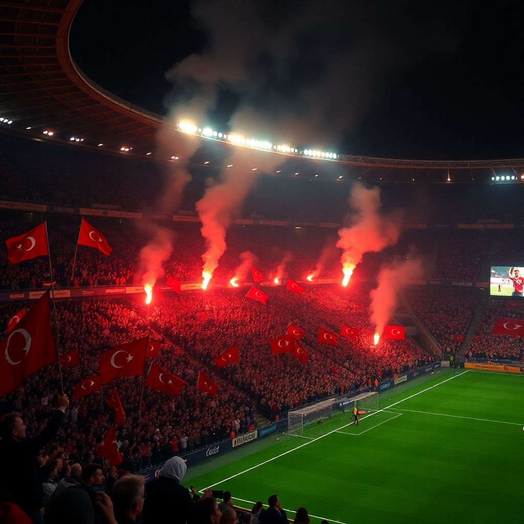 Fan culture and ultras in shaping the electric atmosphere of turkish stadiums