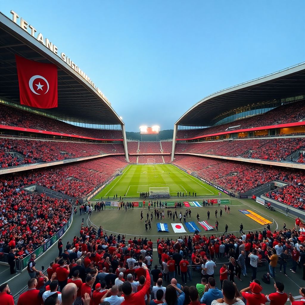 Turkish football infrastructure vs leading european football nations