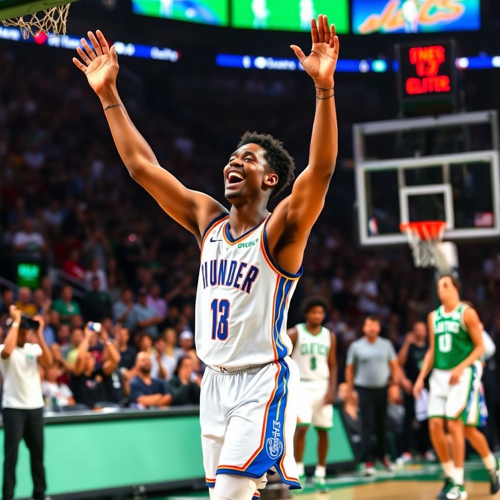 Shai gilgeous-alexander breaks 63-year-old wilt Nba scoring record vs celtics