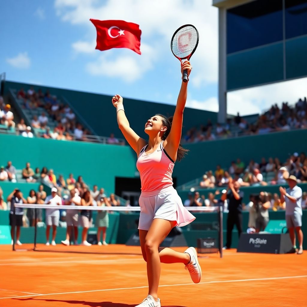 Zeynep sönmez makes history as first turkish player in miami open second round