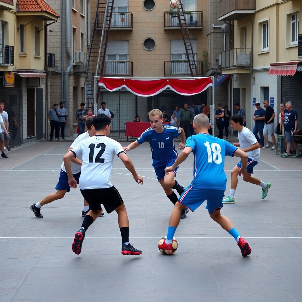 Futsal and street football in turkey: developing youth players technical skills