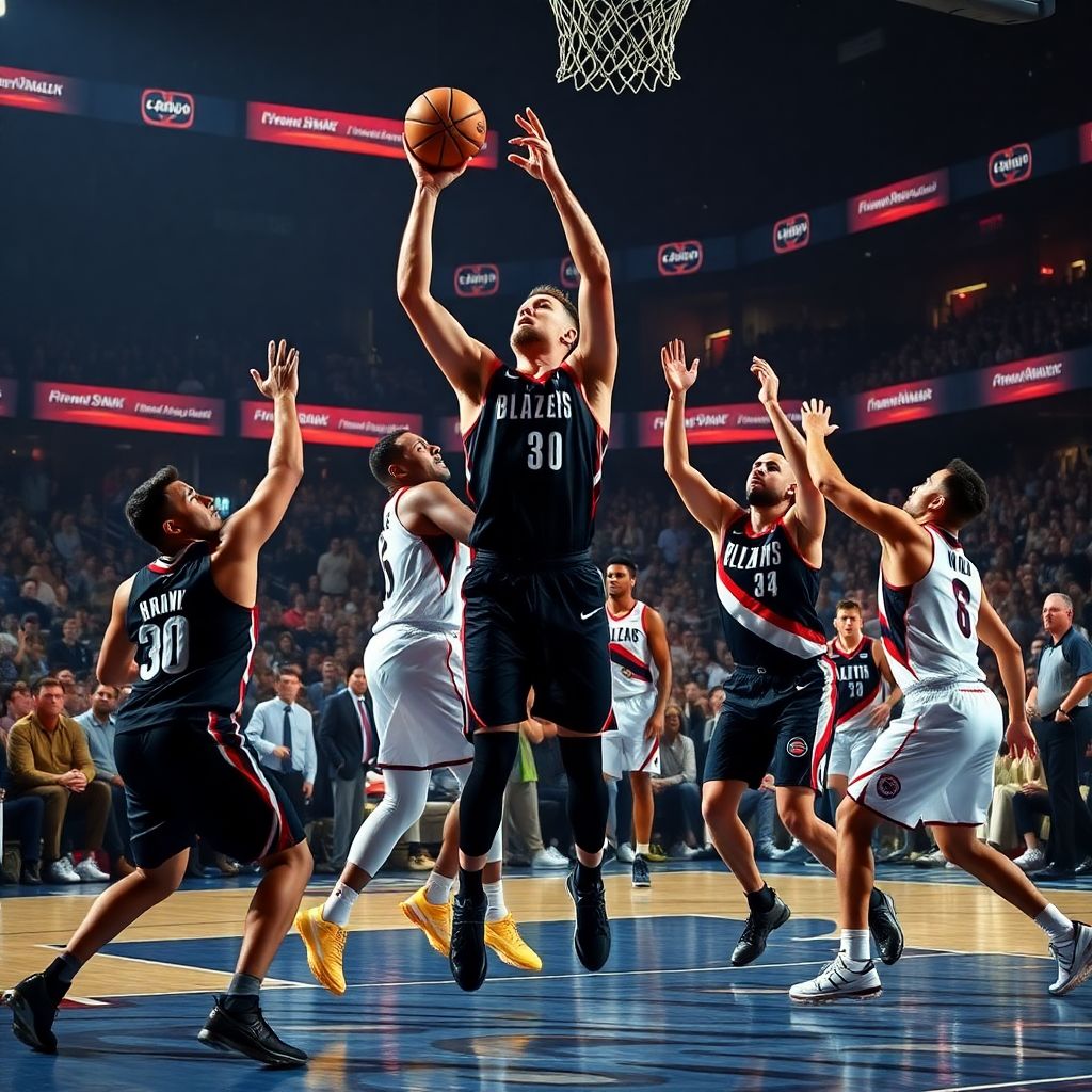 Nuggets cruise past blazers as jokic triple-double, brunson and towns lift knicks