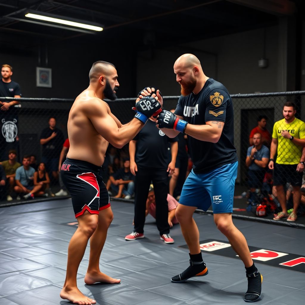 Khamzat chimaev and demetrious johnson share mutual respect after joint training