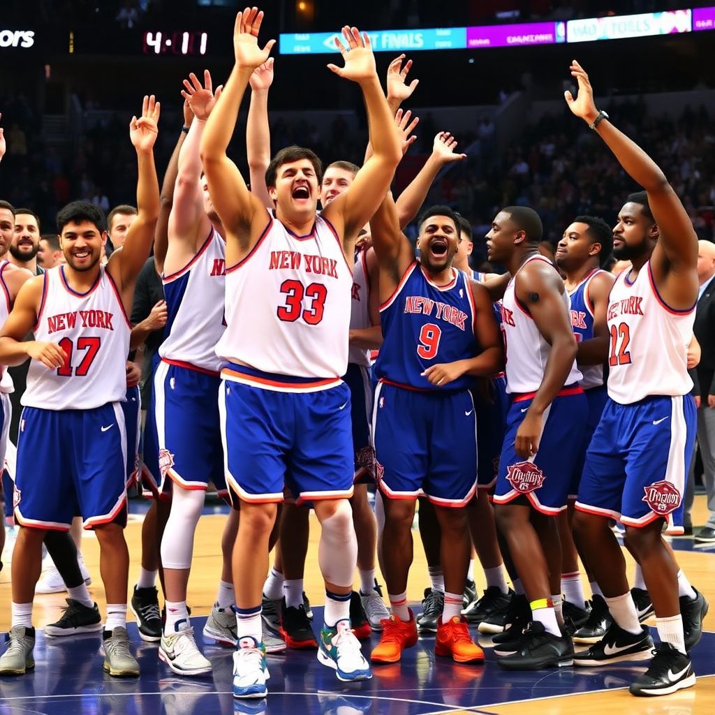 Knicks take 2-0 Nba finals lead over spurs with dramatic one-point road win