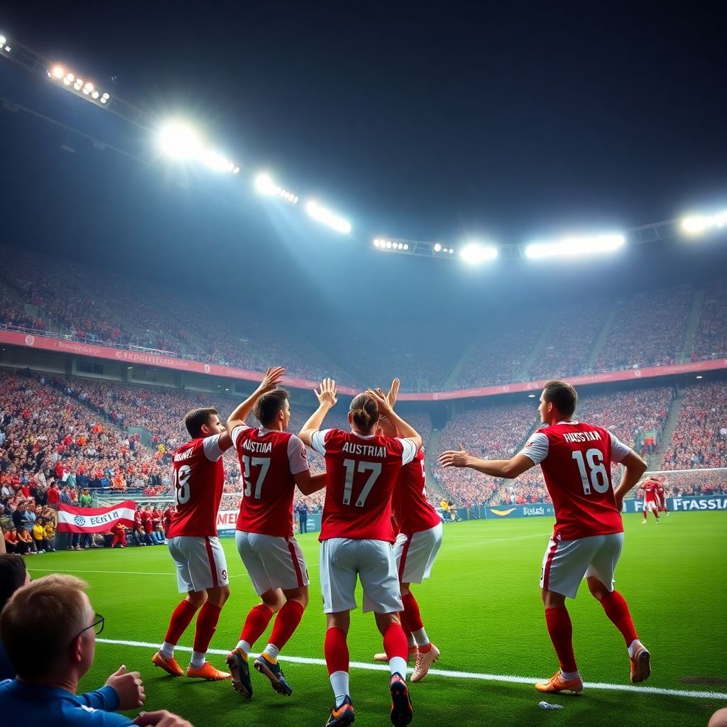 Austria mark world cup return with 3-1 win over debutants jordan in 2026 opener