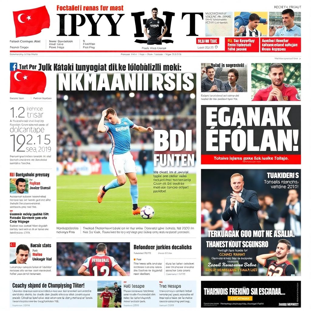 Todays sports newspaper headlines: turkish football, transfers and match news