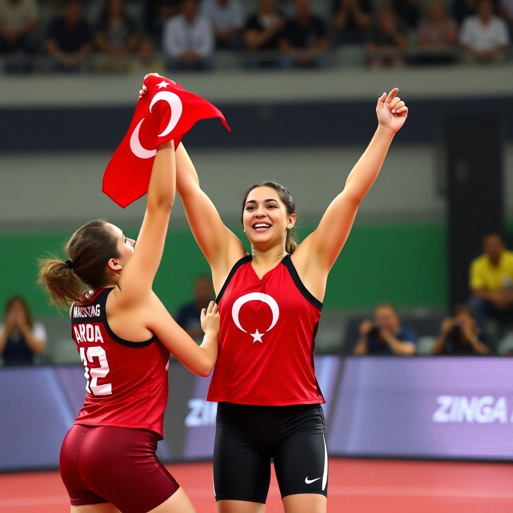 Turkish women wrestlers make history with six finals at the 2026 mediterranean games
