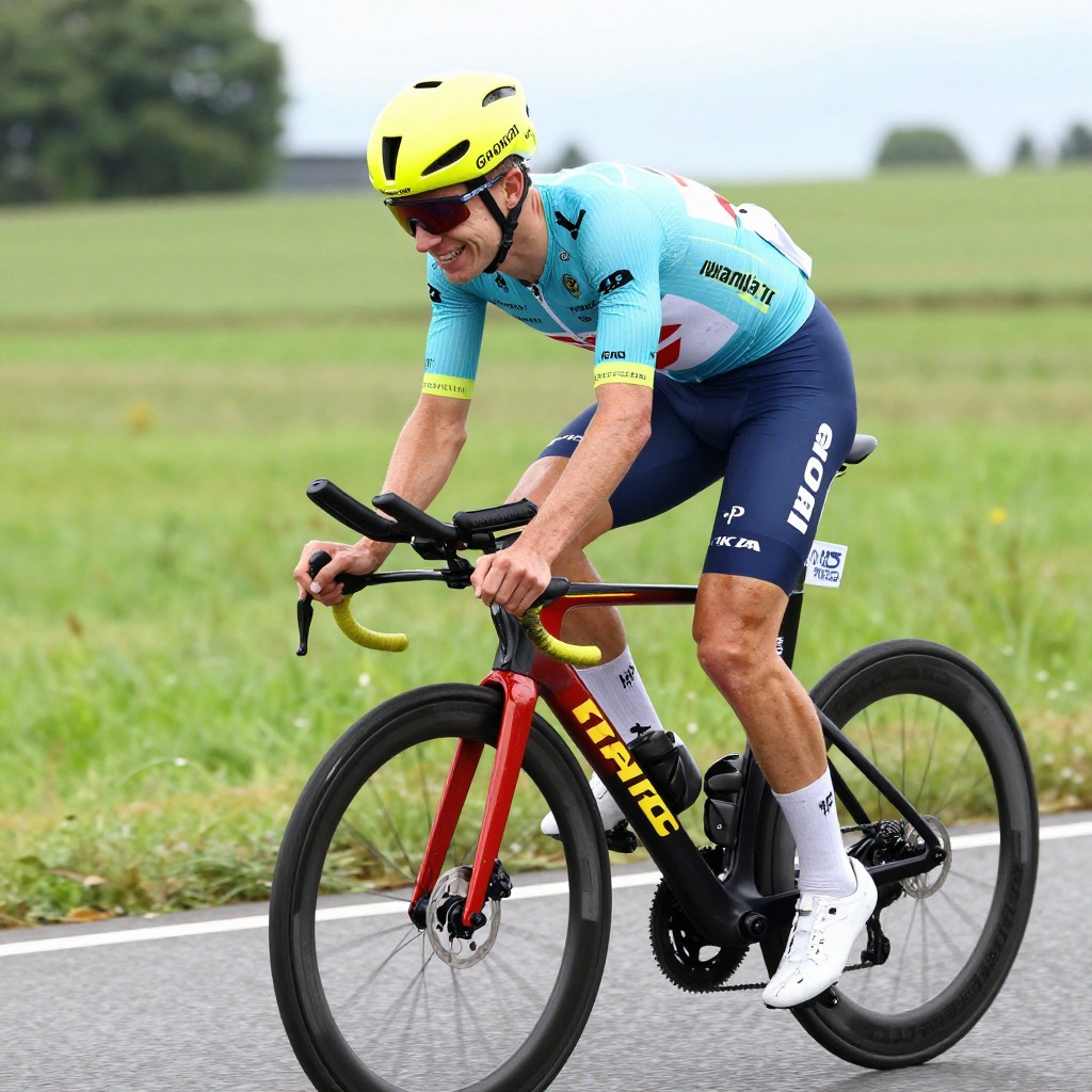 Tadej pogačar returns to training after la vuelta crash recovery