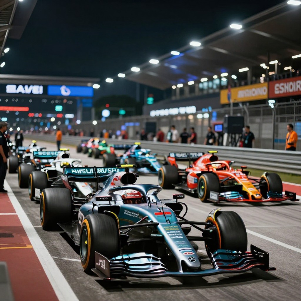 George russell to start singapore grand prix from the back after engine change
